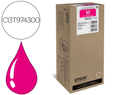 [C13T974300] INK-JET EPSON WORKFORCE PRO WF-C869R MAGENTA XXL INK SUPPLY UNIT
