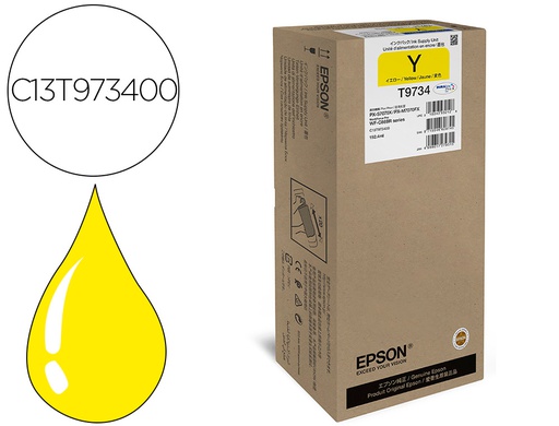 [C13T973400] INK-JET EPSON WORKFORCE PRO WF-C869R AMARILLO XL INK SUPPLY UNIT