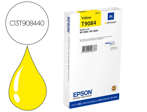[C13T90844N] INK-JET EPSON WF-6590DWF/WF-6090DW AMARILLO XL