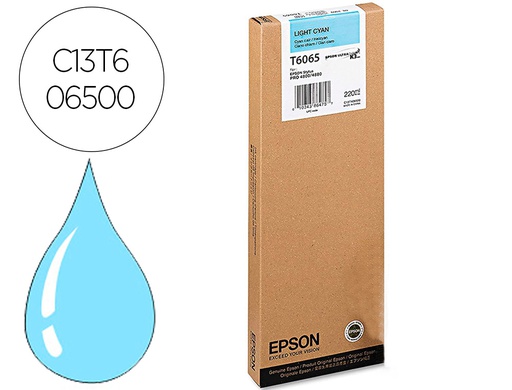 [C13T606500] INK-JET EPSON GF STYLUS PRO 4880/4800 CIAN CLARO