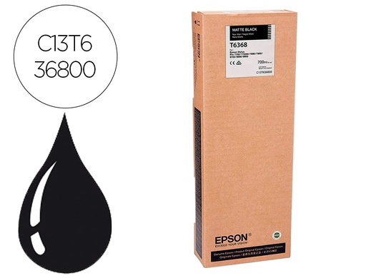 [C13T636800] INK-JET EPSON GF STYLUS PHOTO 7900/9900 NEGRO MATE ALTA CAPACIDAD