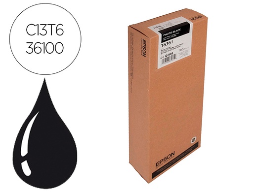 [C13T636100] INK-JET EPSON GF STYLUS PHOTO 7900/9900 NEGRO FOTO ALTA CAPACIDAD