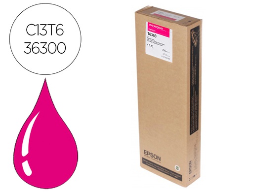 [C13T636300] INK-JET EPSON GF STYLUS PHOTO 7900/9900 MAGENTA VIVO ALTA CAPACIDAD