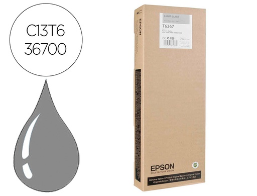 [C13T636700] INK-JET EPSON GF STYLUS PHOTO 7900/9900 GRIS ALTA CAPACIDAD