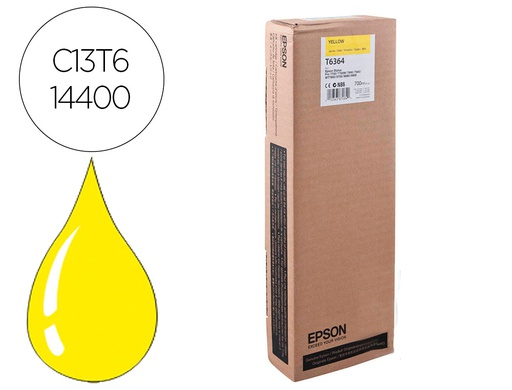 [C13T636400] INK-JET EPSON GF STYLUS PHOTO 7900/9900 AMARILLO ALTA CAPACIDAD