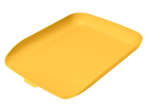 [53580019] BANDEJA SOBREMESA PLASTICO LEITZ COSY AMARILLO 268X126X358 MM