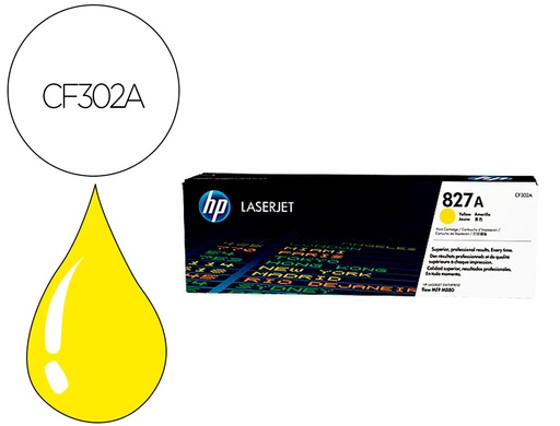 [CF302A] TONER HP 827A LASERJET PRO MFP M880 AMARILLO 32000 PAGINAS