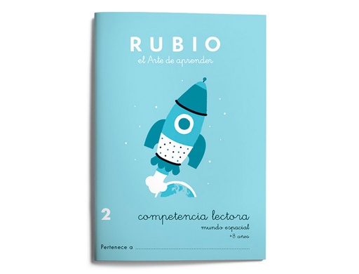 [CL2] CUADERNO RUBIO COMPETENCIA LECTORA 2 MUNDO ESPACIAL