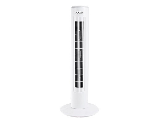 [1469] VENTILADOR DE TORRE JOCCA 3 VELOCIDADES 45W SISTEMA OSCILACION ALTURA 730 MM 730X170X170 MM