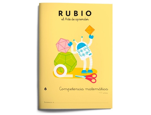 [CM6] CUADERNO RUBIO COMPETENCIA MATEMATICA 6