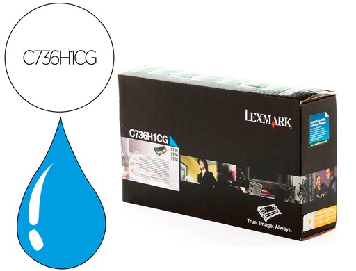 [C736H1CG] TONER LASER LEXMARK C736H1CG 10000 PAGINAS