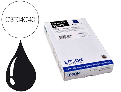 [C13T04C14N] INK-JET EPSON T04C1 NEGRO 2900 PAGINAS