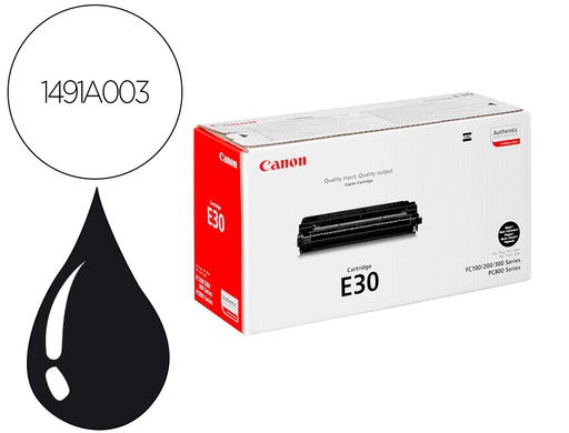[1491A003] TONER CANON E30 FC204 FC210 FC224 FC310 FC330 NEGRO
