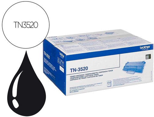 [TN3520] TONER BROTHER HLL6400DW 20000 PAGINAS NEGRO