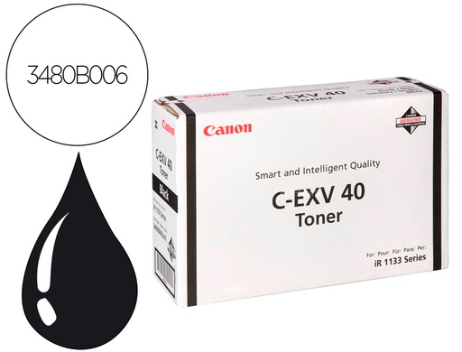 [3480B006] TONER CANON IR1133 CEXV40 NEGRO