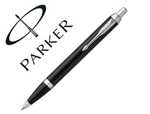 [2143632] BOLIGRAFO PARKER IM ESSENTIAL NEGRO MATE CT