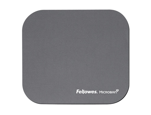 [5934005] ALFOMBRILLA PARA RATON FELLOWES CON PROTECCION MICROBAN COLOR GRIS 226X192X3 MM