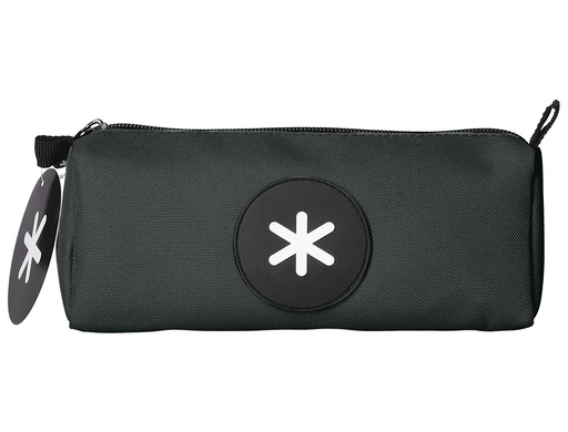 [TK13] BOLSO ESCOLAR PORTATODO ANTARTIK TRIANGULAR NEGRO 210X70X80 MM