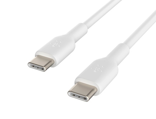 [CAB003BT1MWH] CABLE BELKIN CAB003BT1MWH USB-C A USB-C BOOST CHARGE LONGITUD 1 M COLOR BLANCO